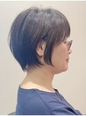 ショートカット/白髪ぼかし/髪質改善/豊中/岡町
