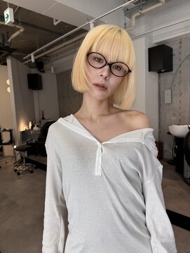 シティ(sity.) 天神 ブリーチなしダブルカラー レイヤーカット 暖色カラー