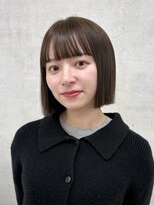 キアラ(Kchiara)&nbsp;ボブぱつっと切りっぱなしヘア