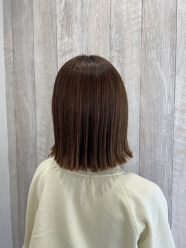 シエル 立川店(CIEL) ぱつっとボブ　CIEL立川　加賀