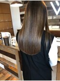 Santa'Fe式髪質改善◎艶髪ストレート