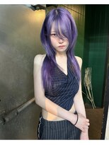 アリー 原宿(ALLY)&nbsp;ハッシュカットシャギーウルフレイヤーカットエクステレイヤー