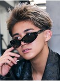 海外風2wayショートバレイヤージュ