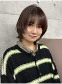 秋冬ブラウンカラー20代30代40代透明感カラー