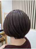 丸みショートボブ