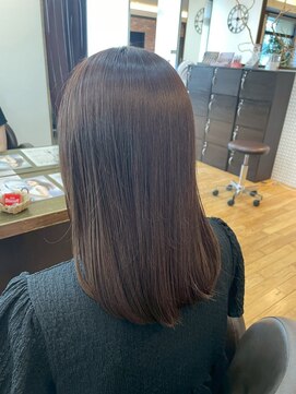 ヴァンカウンシル 清須店(VANCOUNCIL) 【うねり広がり解消】大人ストレート×次世代髪質改善ケア#2