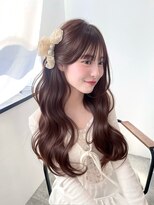 アイドットプラス オオサカ 心斎橋 難波(i.+OSAKA) うる艶オリーブベージュモテ髪色気暗めカラー美髪矯正大人ヘア
