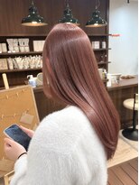 ニュースエン(newseN:) ピンクベージュ/ダブルカラー/ケアブリーチ/髪質改善/万代/新潟