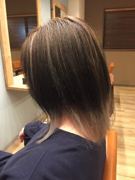 アンプヘア(amphair) ホワイトハイライトグラデーション☆