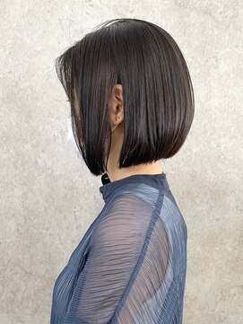 エリマ 調布(elima) ミニボブ/イルミナカラー/大人ショートヘア/ハイライト/くすみ