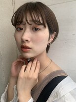 ラレイ(Lalei)&nbsp;＊くびれショート×ベージュカラー 辻幸奈 表参道