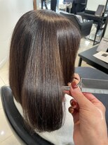 ラブクロムトーキョー オモテサンドウ(LOVECHROME OMOTESANDO)&nbsp;美髪ストレート　ツヤ髪　髪質改善