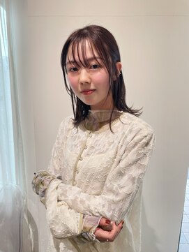 ルラン(RuLaN) 切りっぱなしボブ/大人ナチュラル/外ハネ