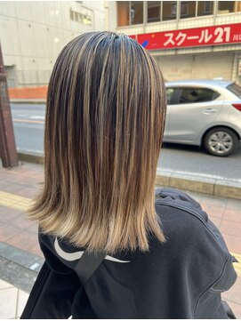 ロッソ 川口店(ROSSO) バレイヤージュ