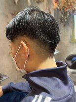 お花と犬と美容室&nbsp;フェードスタイル