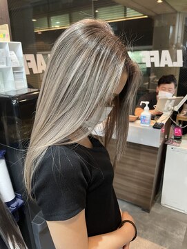 ラフ(LAFF) #黒髪#ボブルフ#ネビージュ#小顔#ワンレン