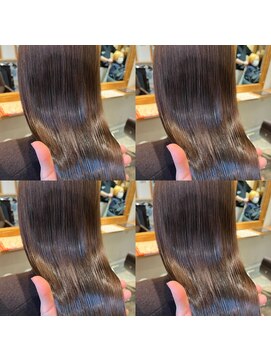 アルーシェ 新宿店(Alushe) 髪質改善　チョコレートブラウン