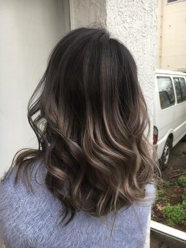 ヘアーアンジュ(Hair Ange) バレイヤージュ シャドールーツ