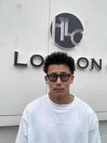 ヘア ロンドン カフェ(HAIR LONDON CAFE)&nbsp;ピンパーマ　スパイキーショート