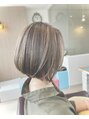 リノレア(Lino lea) 前下がりボブ♪ウィービング(ハイライトメッシュ)
