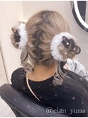 ツインおだんご【クランソア】ヘアセット/ヘアメ/心斎橋