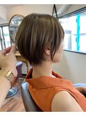 【畑中正敏】丸みショート/小顔ショート/ひし形ショート