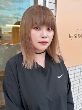 モローバイサンタウン(morrow by SUNTOWN) ミルクティーカラー