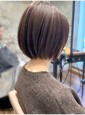 みねスタイル♪ 似合わせ ショート ボブ 30代 40代 小顔 新宿