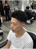 アイロンオールバック