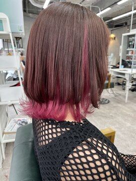 リミットバイアフィナー 大宮店(limit by Afinar) インナーカラー/インナーピンク