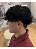 【波巻きパーマ】シャドウパーマスパイラルツイスト名古屋メンズ