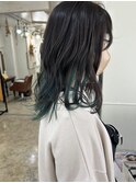 グリーンインナーカラー