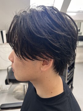 ランズサンズ 表参道(runsuns) フェザーショート 原宿/メンズ/メンズカット/メンズパーマ