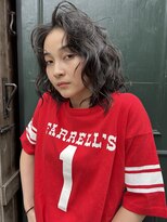 アデ オモテサンドウ(ade omotesando) デジタルパーマとレイヤーで作る癖毛風ウェーブヘア