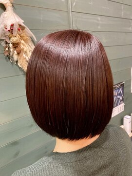 マーシュ(marshu) 【marshu OSAKA Style】艶髪オベリクスカラー