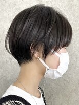 ディバイン 船橋店(divine)&nbsp;大人マッシュショート丸みショート黒髪ショートベリーショート