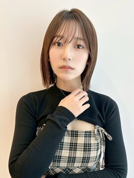 ウィクシーミミ 栄矢場町店(wixy mimi) 10代20代30代40代切りっぱなしボブくびれボブシースルーバング