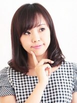 ヘアー＆メイク ルナルナ 明和店　HAIR＆MAKE LUNA LUNA&nbsp;大人のカジュアル★ライン★セミディースタイル