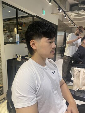 フランクスバーバーザスタンド(Frank’s barber the stand) マレットヘアスタイルA