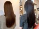 ビジュー(bijou)の写真/【元町5分/少人数salon】癖/うねりが気になる方へ◇髪質改善として酸性ストレートをご用意しております☆