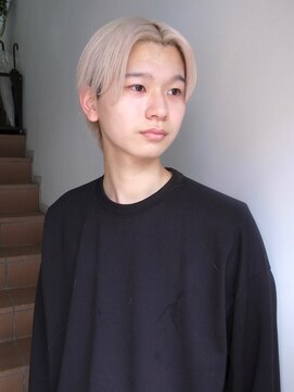 サンクプロジェクト(cinq PROJECT) ダメージレスなブリーチカラーで作るブロンドカラー