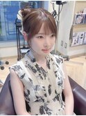 小顔★顔周りカット