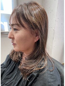 アーカイブ(archive) 大人ナチュラルなレイヤーカット30/40代　archive垂水