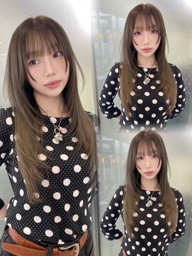 リリー(Lilley) ハッシュカット×小顔レイヤー×韓国風巻き×髪質改善