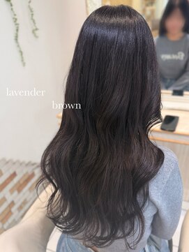 アッシュ 白楽店(Ash) lavender brown