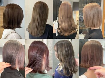 メロリッチ(MELLORICH)の写真/【ナチュラルからハイトーンまで◎】お客様にぴったりのカラーでスタイルチェンジのお手伝いをします！