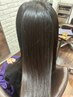 [HIDE限定]髪ドラ髪質改善ストレート+トリートメント+カット￥15000