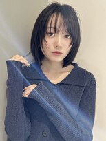 トリッカ 銀座(tricca)&nbsp;レイヤー/顔まわりレイヤー/ボブレイヤー/黒髪