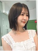 【Nico】佐藤有華/結べるボブ/顔まわり/あご下4センチ/20代