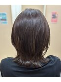 外ハネ　ウルフミディ